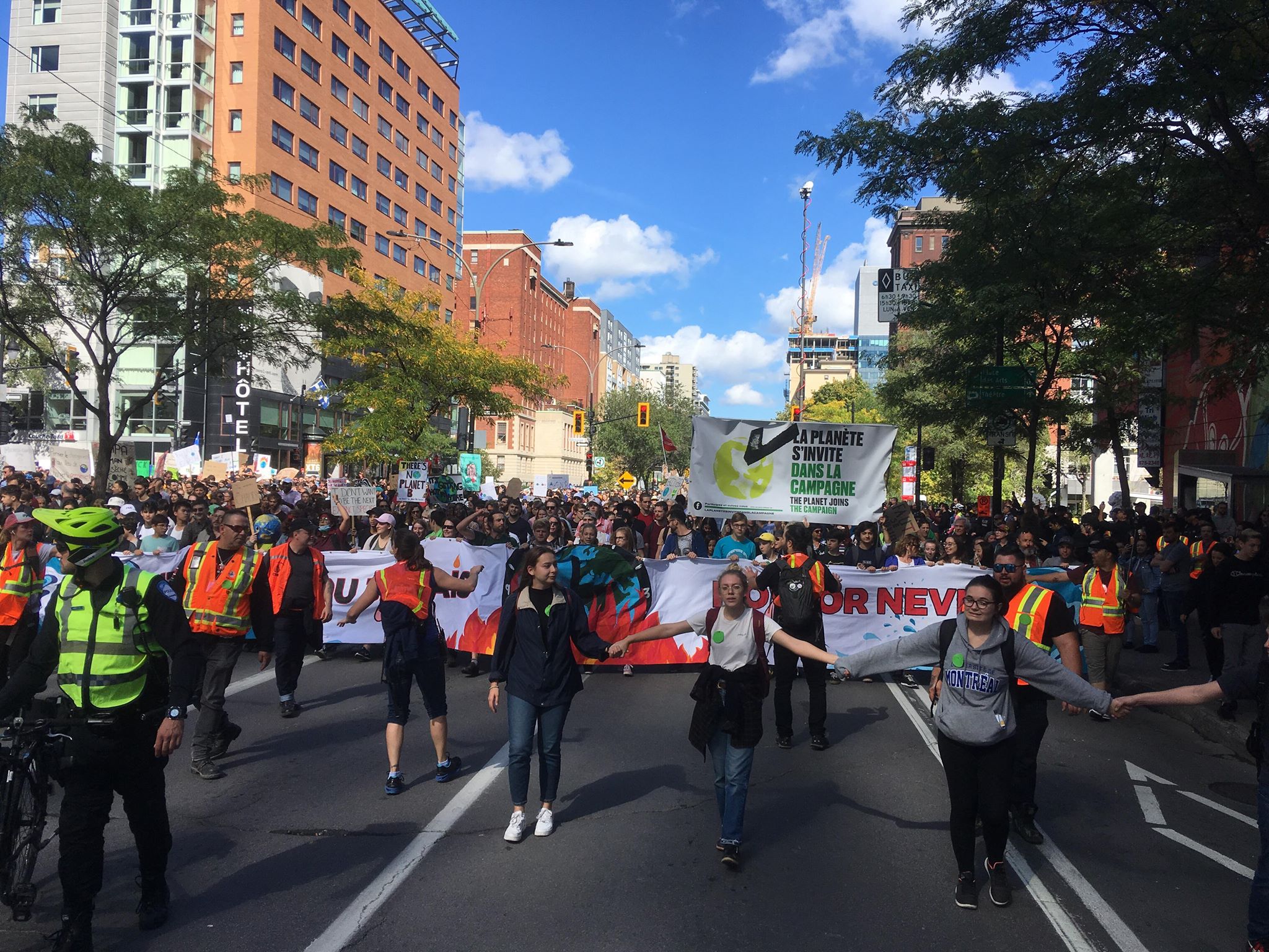 Montr&eacute;al marche climat