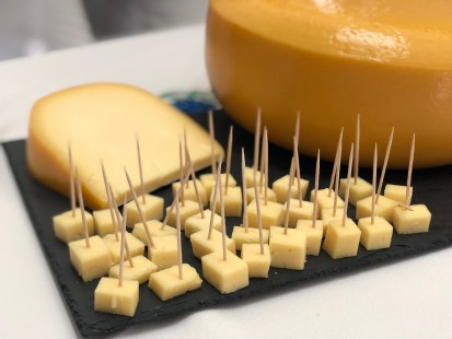 Cubes de fromage des Açores