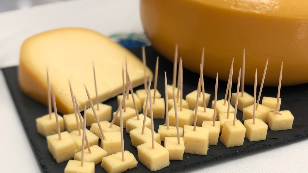 Cubes de fromage des Açores