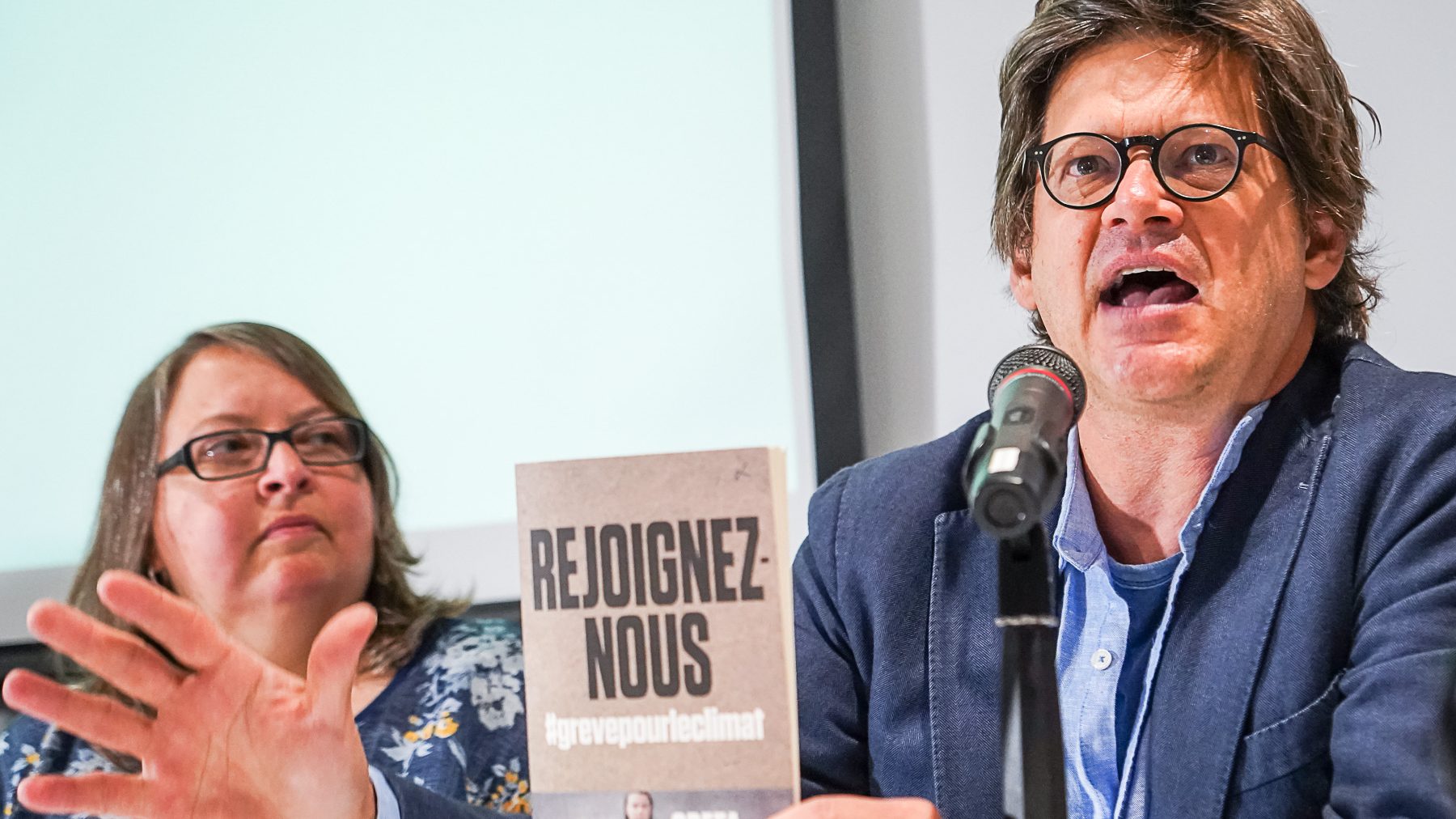 Dominic Champagne, à droite