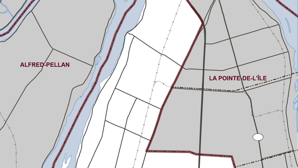 carte circonscription Honoré-Mercier