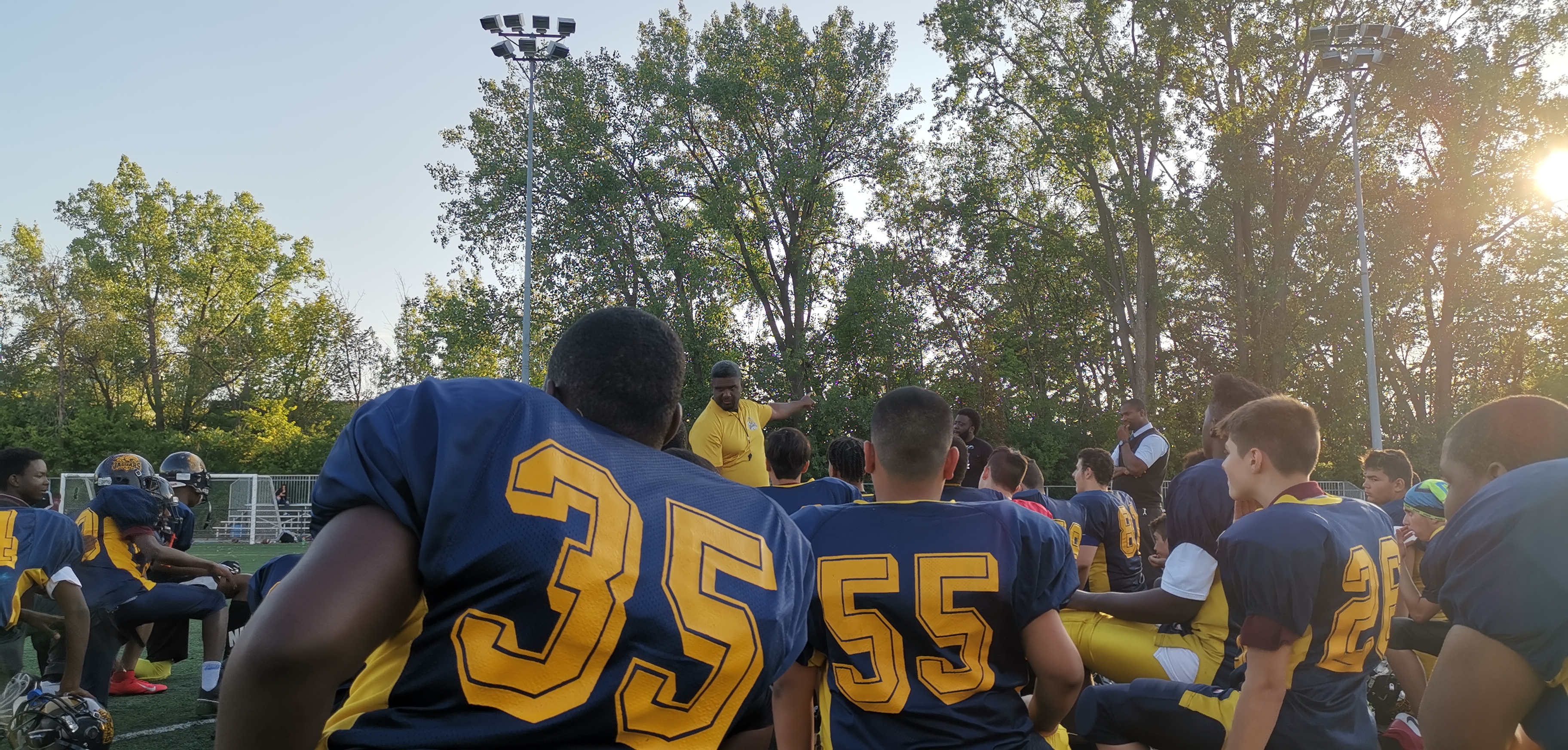 Nouvel entraineur pour l'équipe des Jaguars cadet