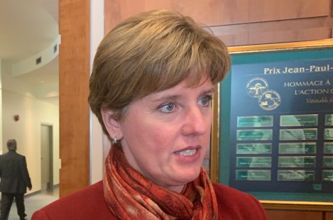 Marie-Claude Bibeau, ministre sortante de l'agriculture