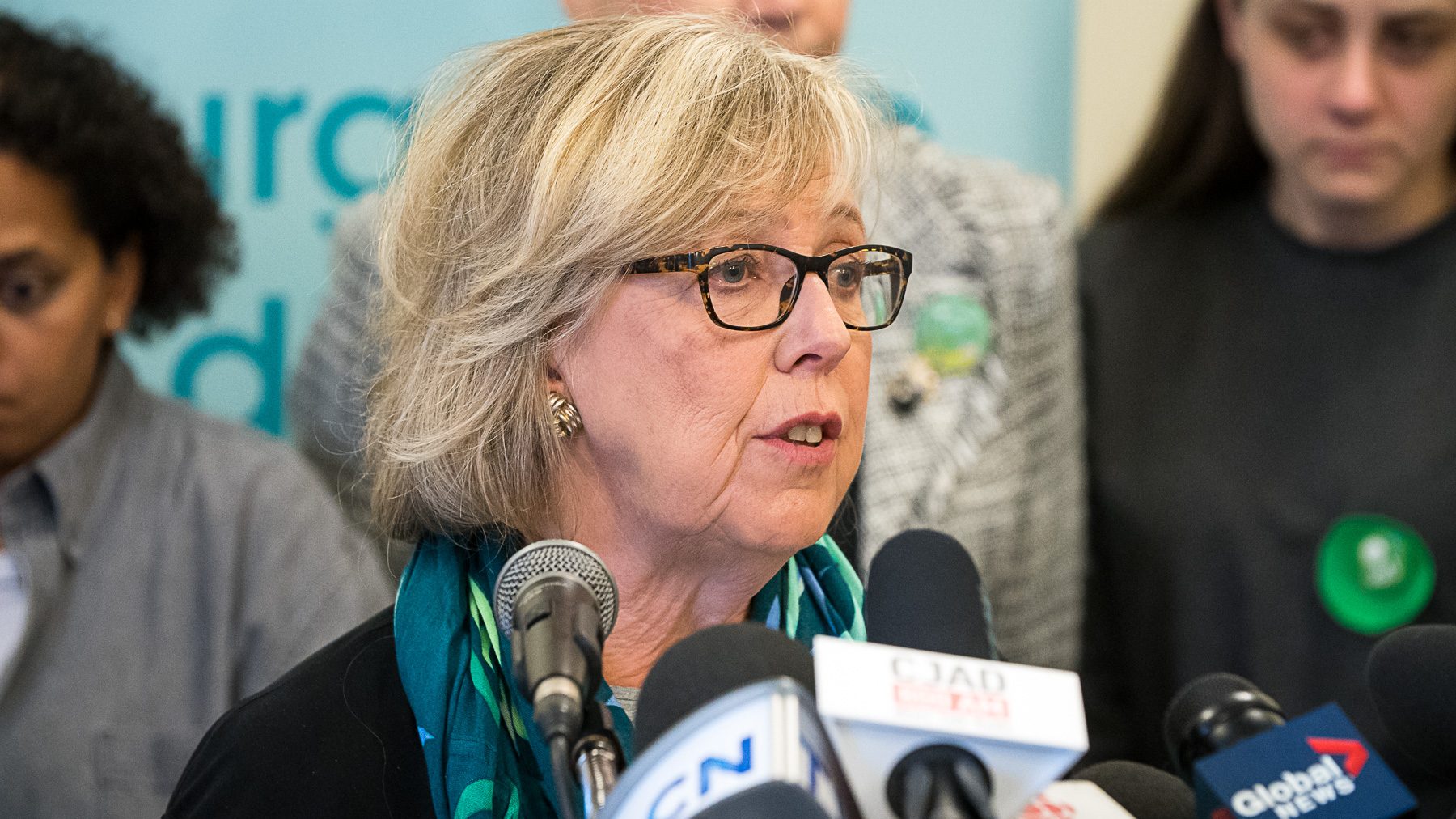 Le Parti vert et le NPD ont courtisé les autochtones, samedi, dans le cadre de la campagne électorale.