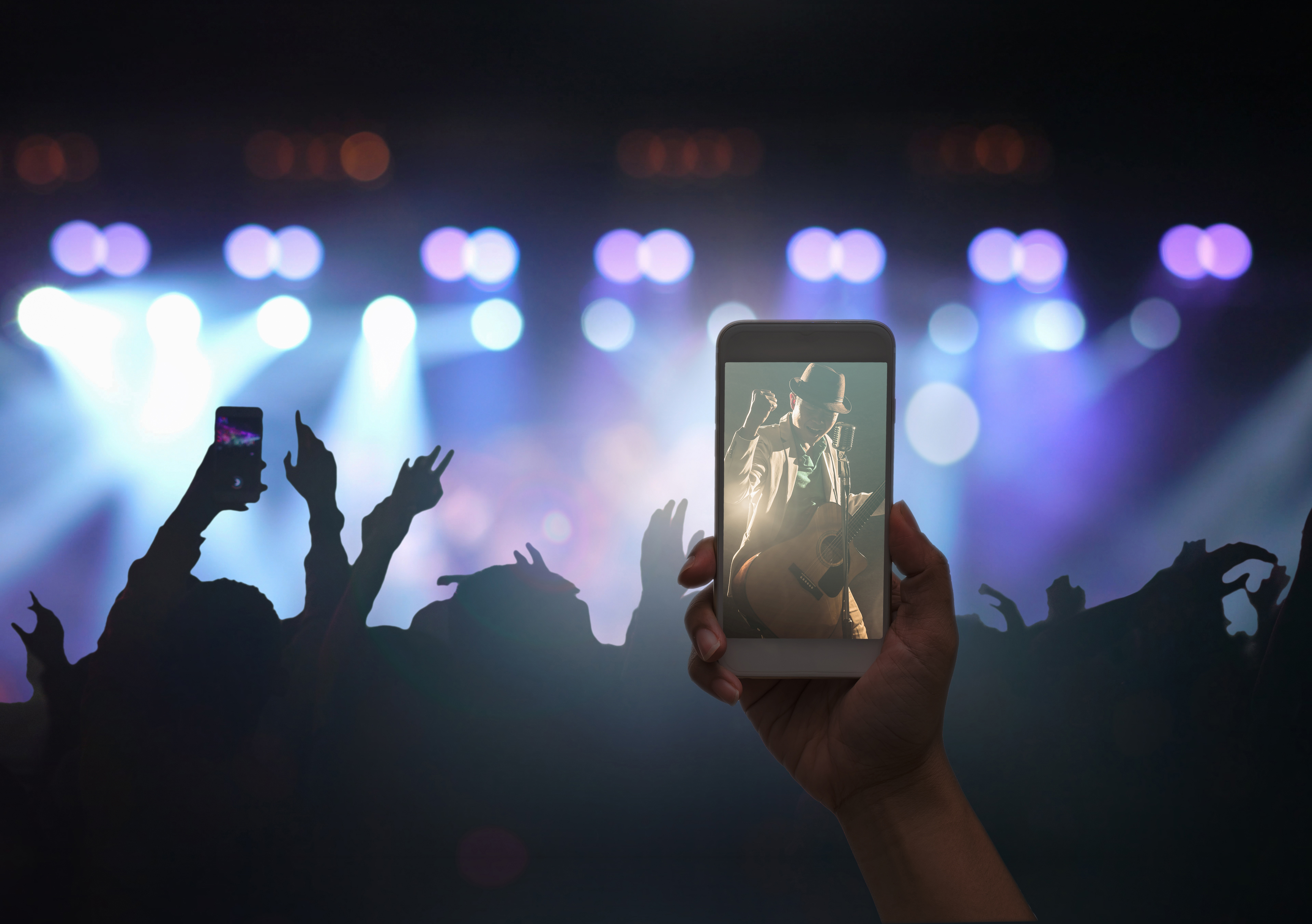 cellulaire concert Turin Italie sans