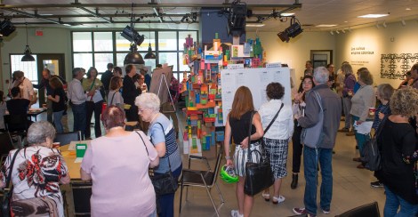 Particpation de citoyens à la consultation sur le premier budget participatif d'Ahuntsic-Cartierville