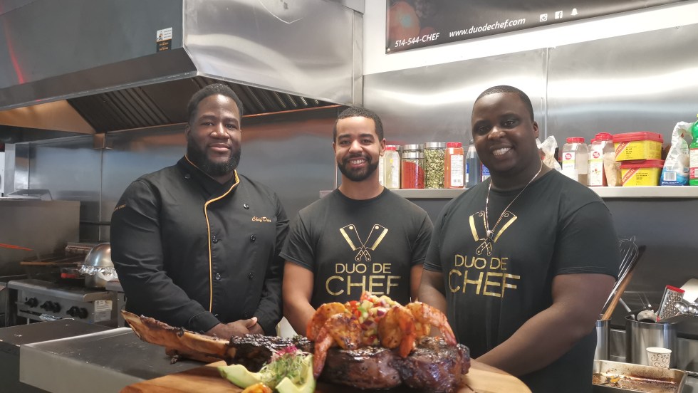 propriétaires Duo de Chef