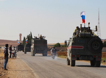 Syrie: arrivée de l'armée de l'armée russe après un accord avec la Turquie