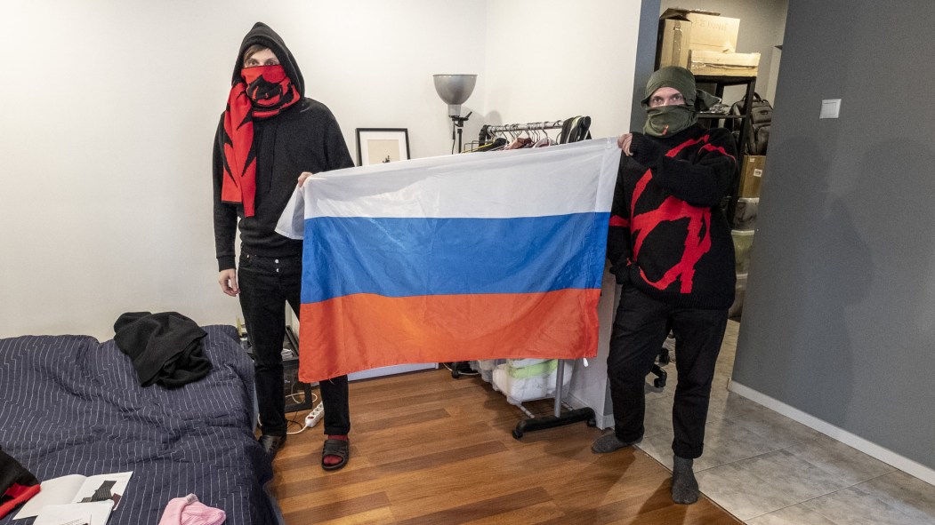 Russie: quand la répression policière inspire la mode