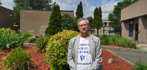 Jacques Binette, candidat du Bloc Québécois dans Honoré-Mercier