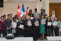 Des jeunes de Saint-Léonard à la découverte de la politique municipale
