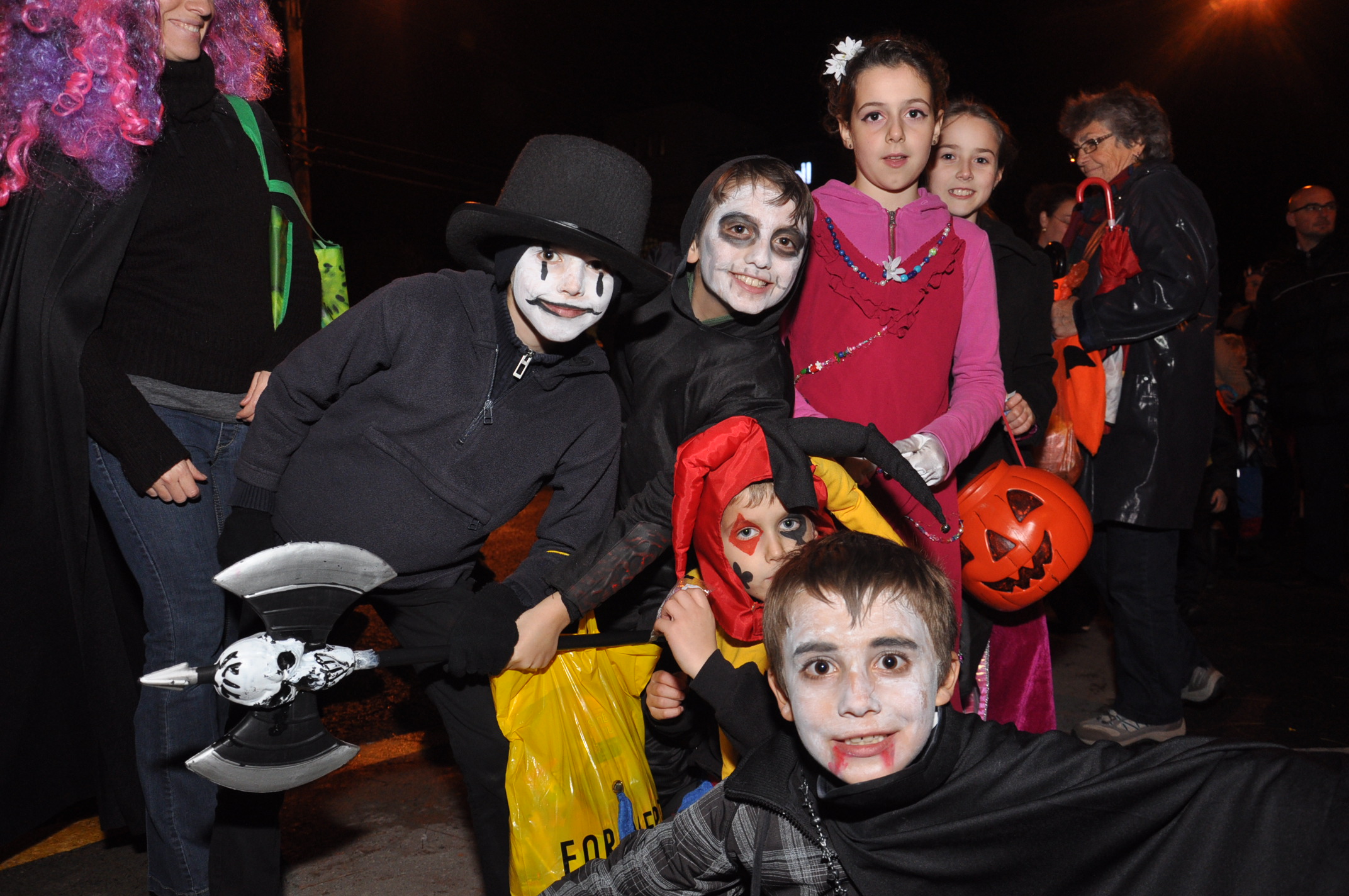 Halloween sur la rue Notre-Dame, à Lachine