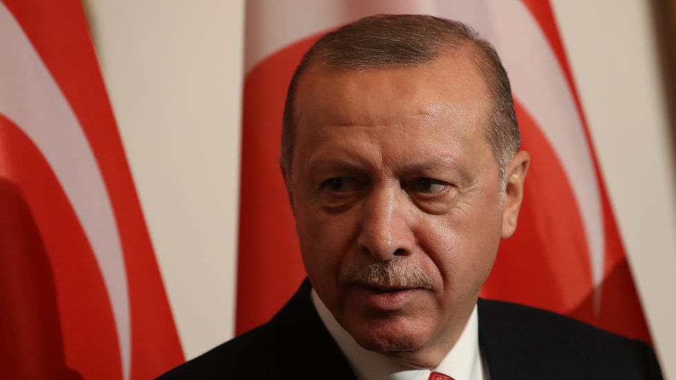 Le président turc Recep Tayyip Erdogan