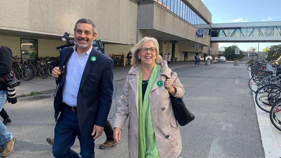 Pierre Nantel et Elizabeth May