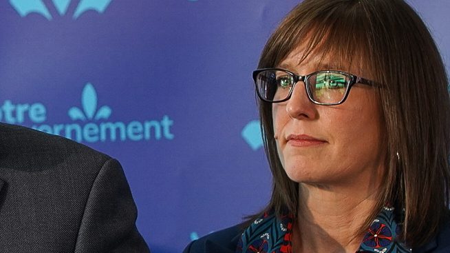 La ministre déléguée au développement économique régionale, Marie-Eve Proulx