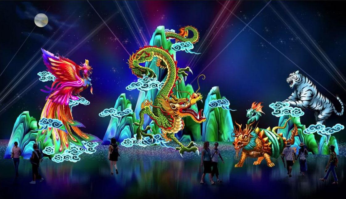 Un festival de lanternes chinoises s&rsquo;installe à Montréal