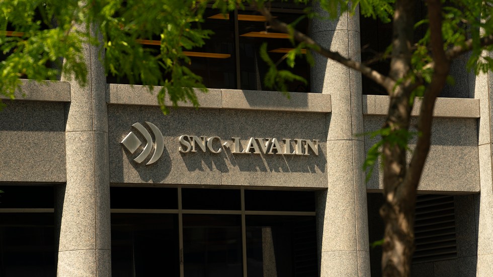 Les bureaux de SNC-Lavalin à Montréal