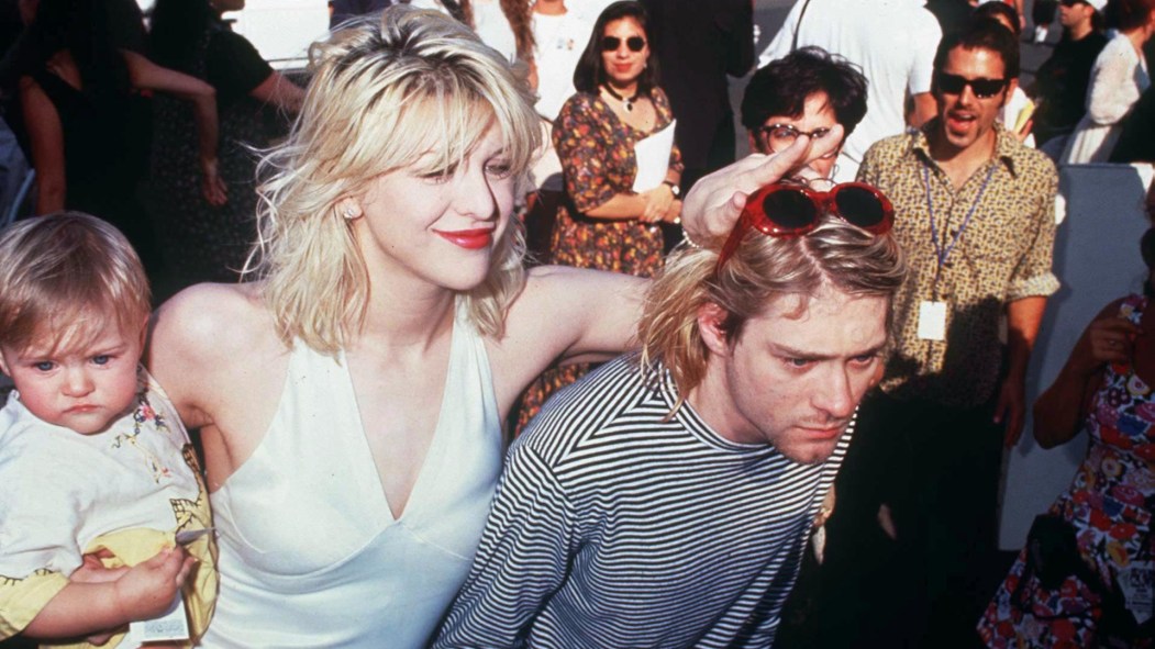 Kurt Cobain et Courtney Love