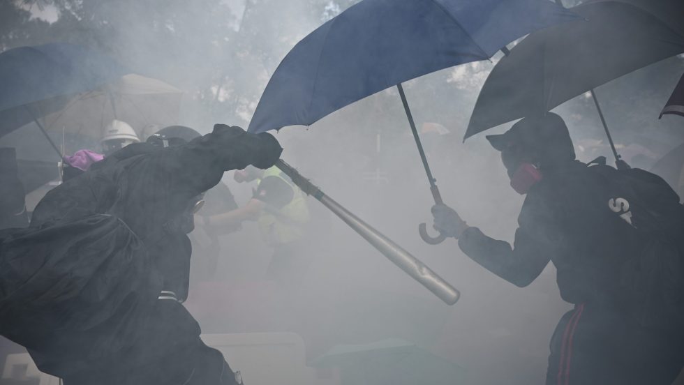 Hong Kong connait ses premiers heurts à l'université