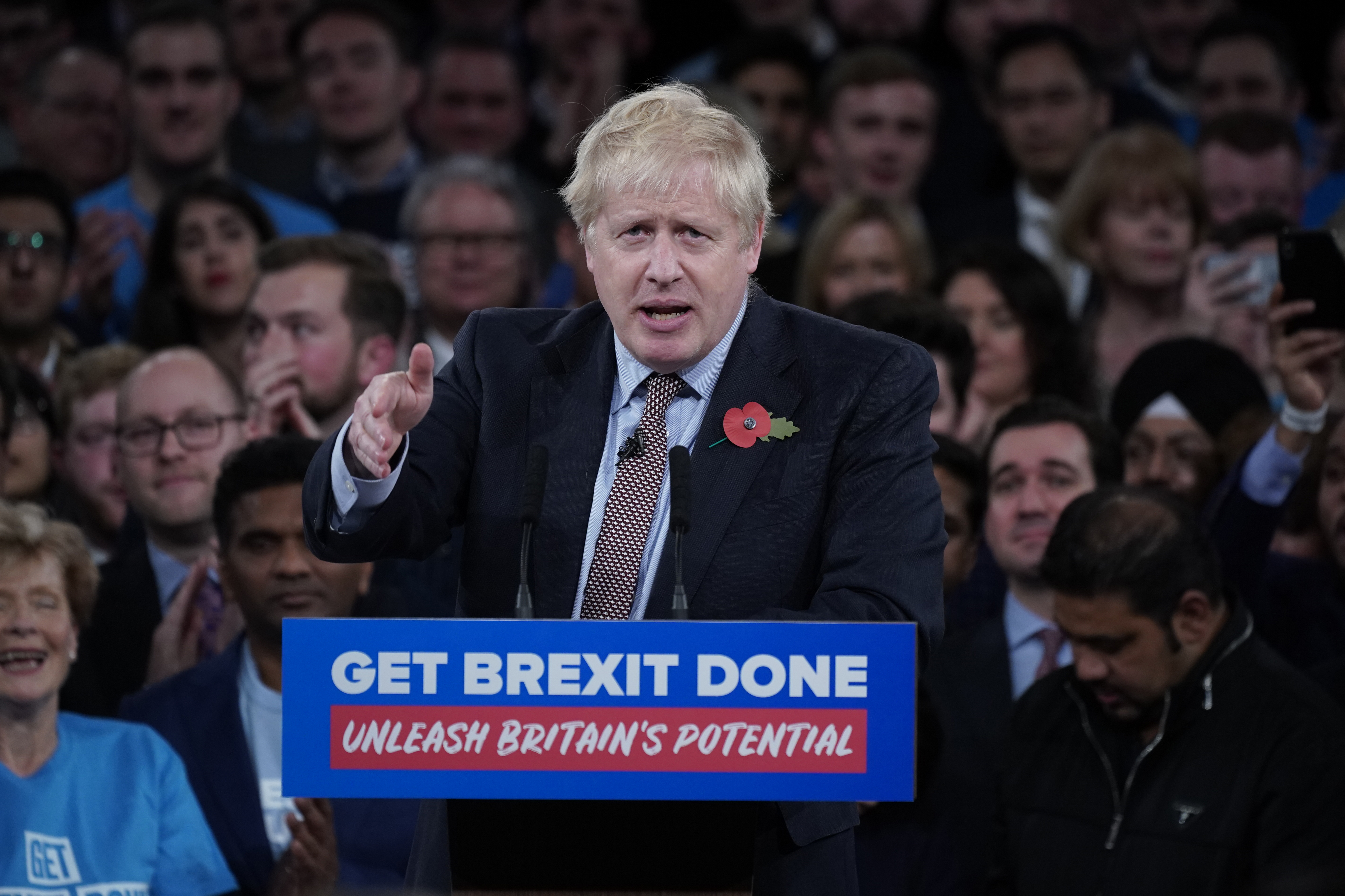 Boris Johnson Brexit programme électoral