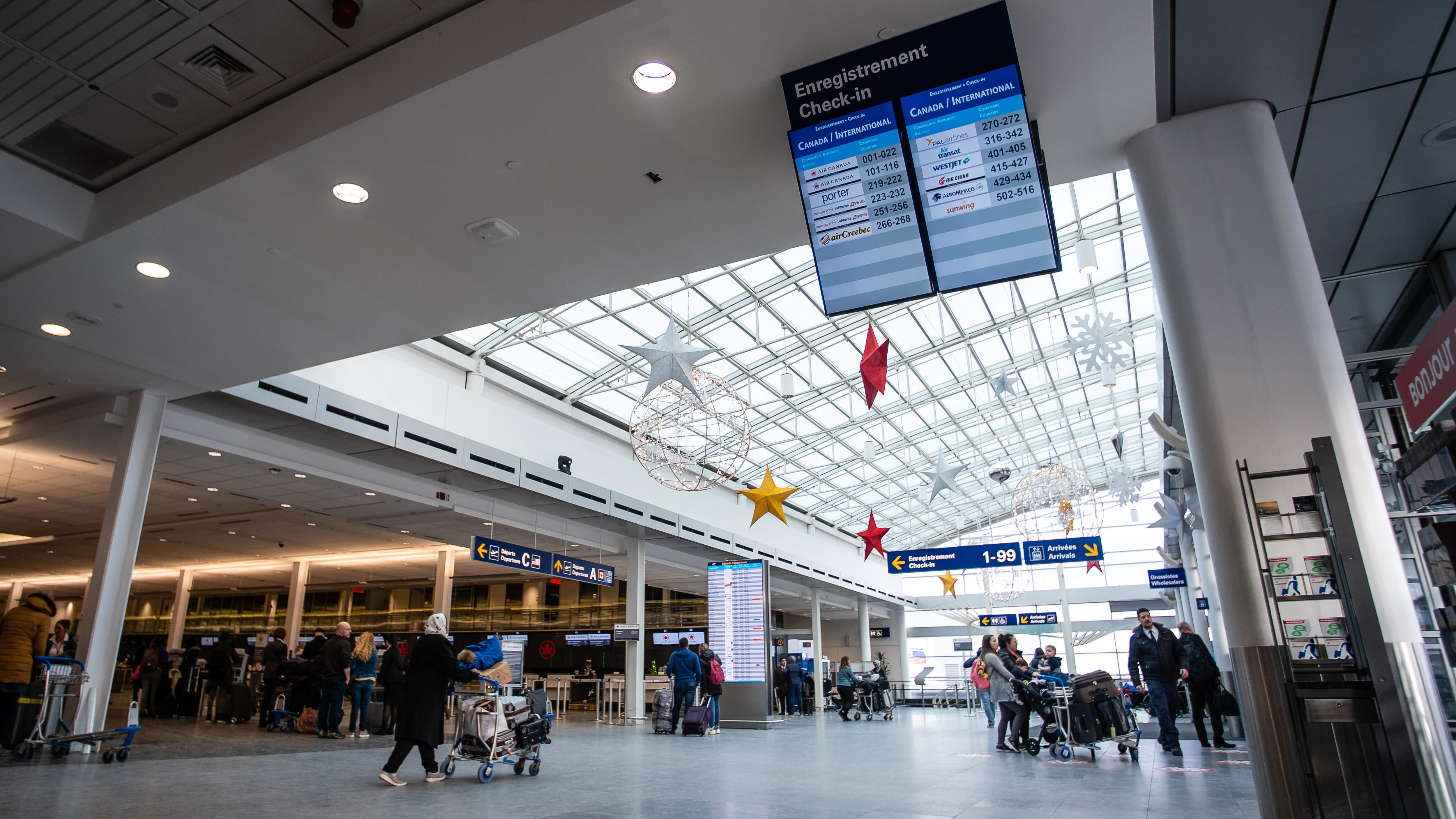 L'aéroport Montréal-Trudeau