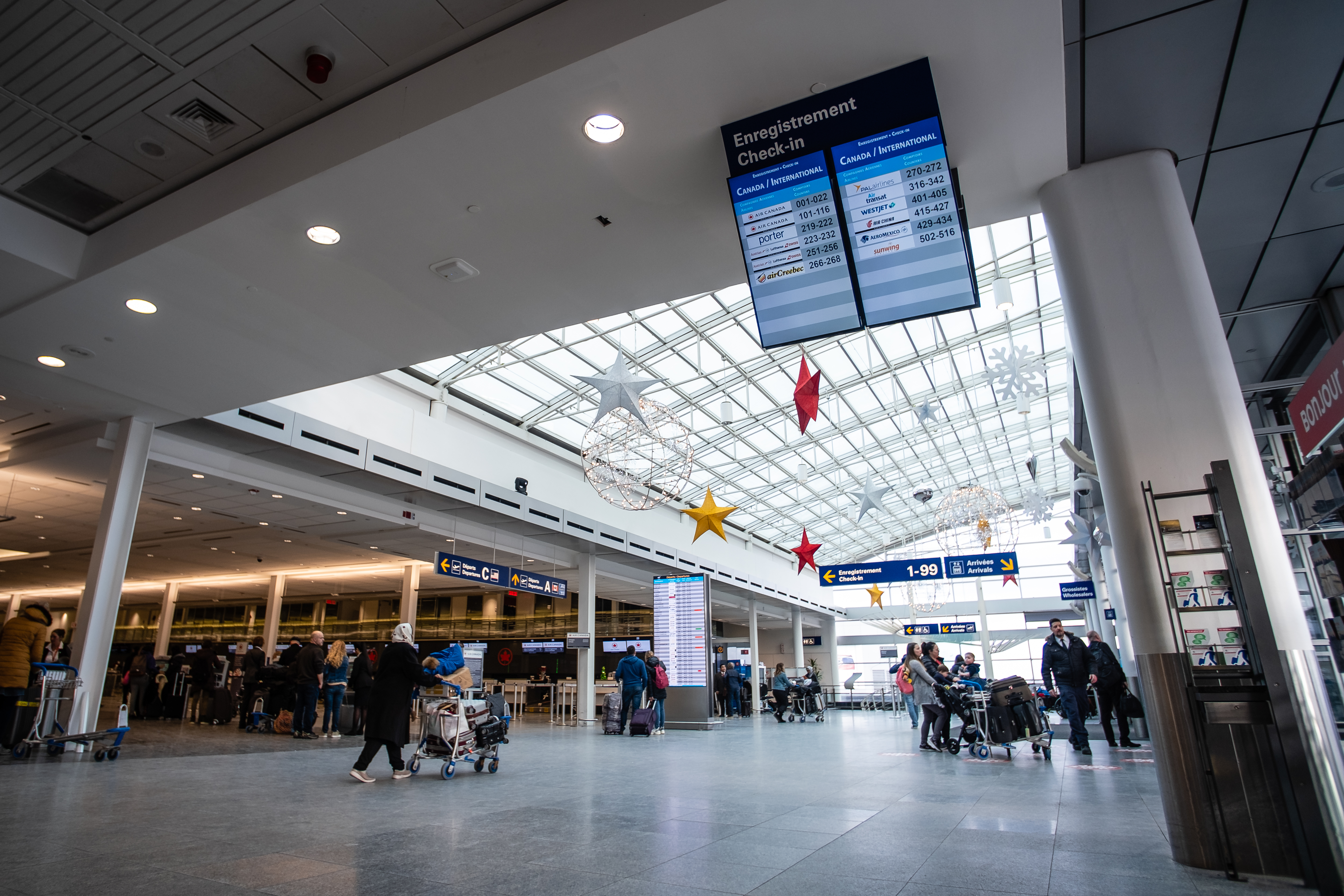 L'aéroport Montréal-Trudeau