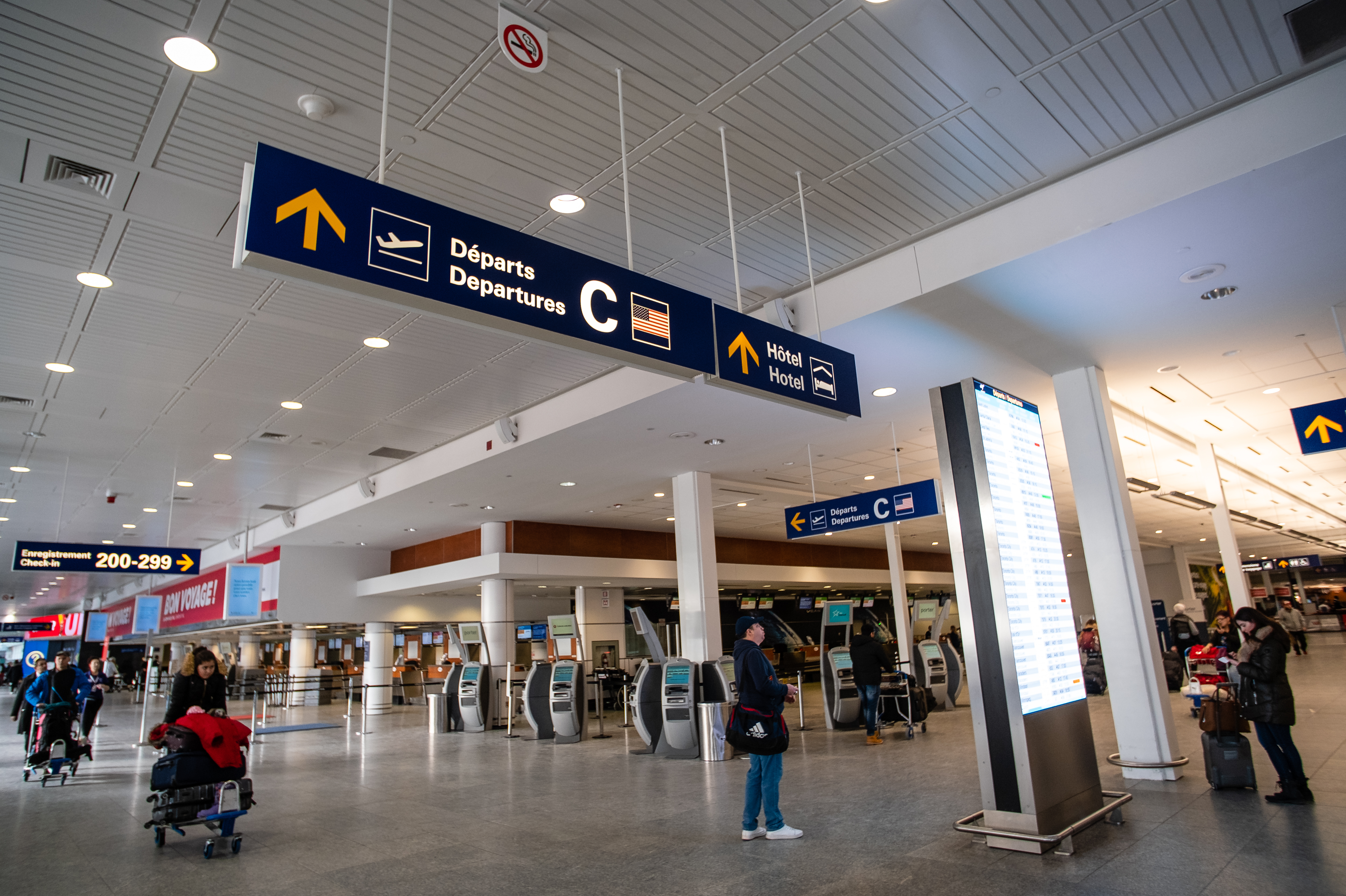 L'aéroport Montréal-Trudeau