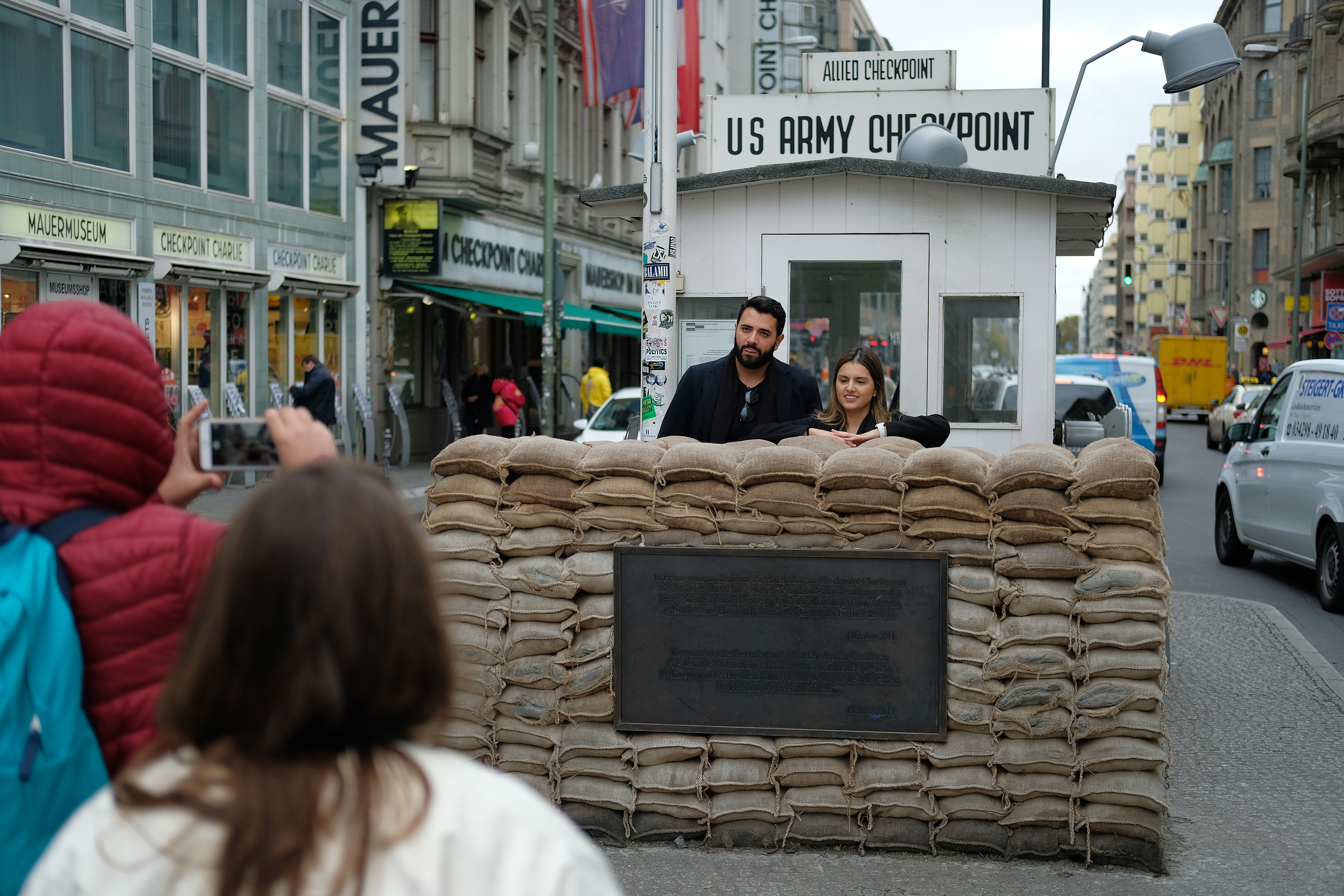 Checkpoint Charlie, à Berlin