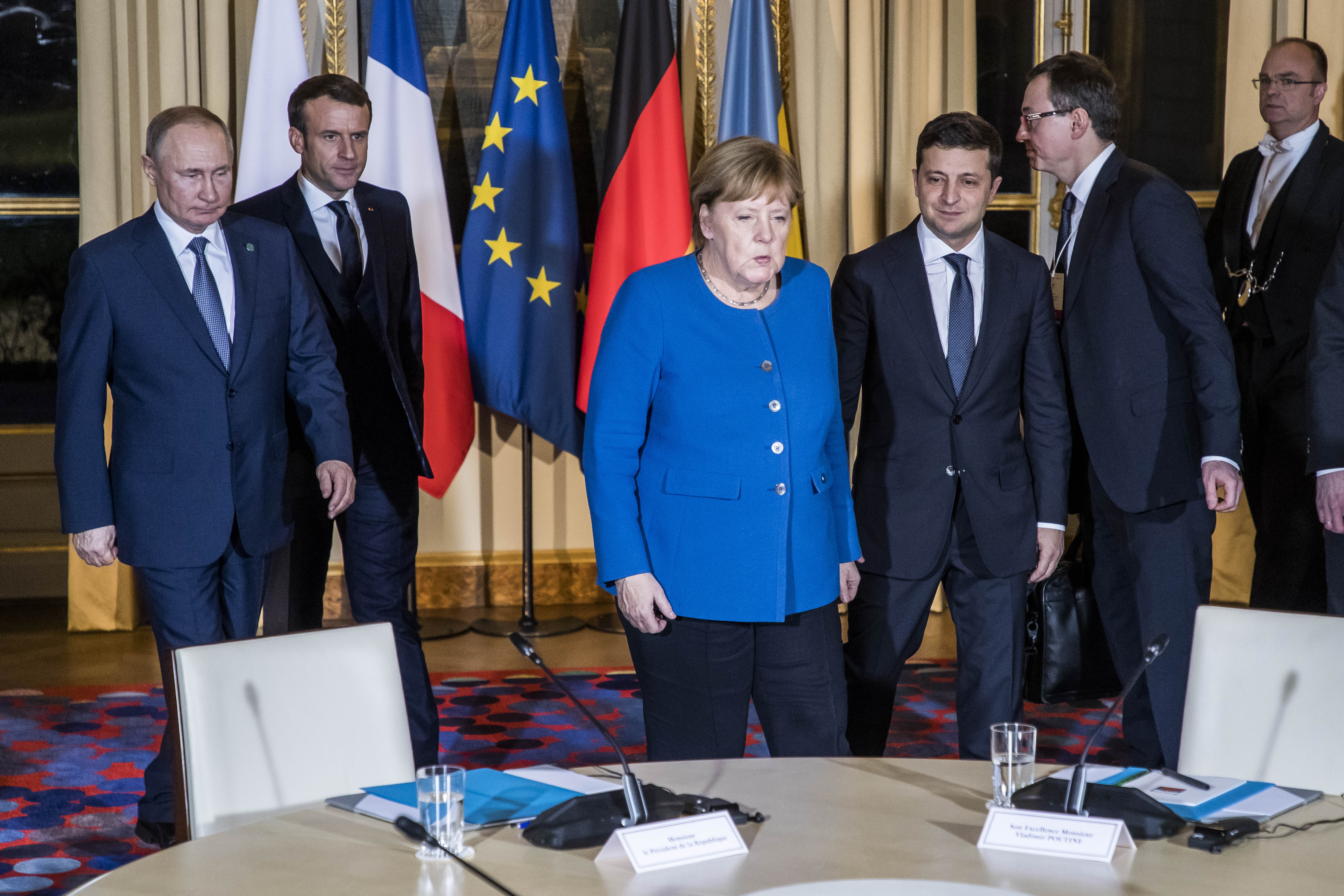 Processus de paix en Ukraine: première rencontre Poutine-Zelensky