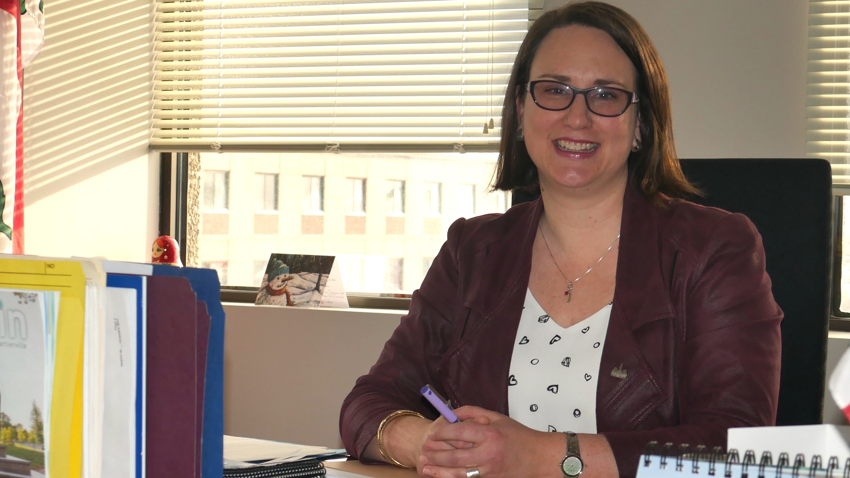 La mairesse d'Ahuntsic-Cartierville Émilie Thuillier