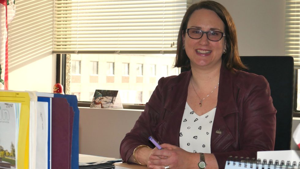 La mairesse d'Ahuntsic-Cartierville Émilie Thuillier