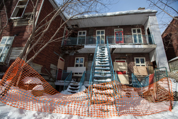 Maisondu peintre avant sa démolition