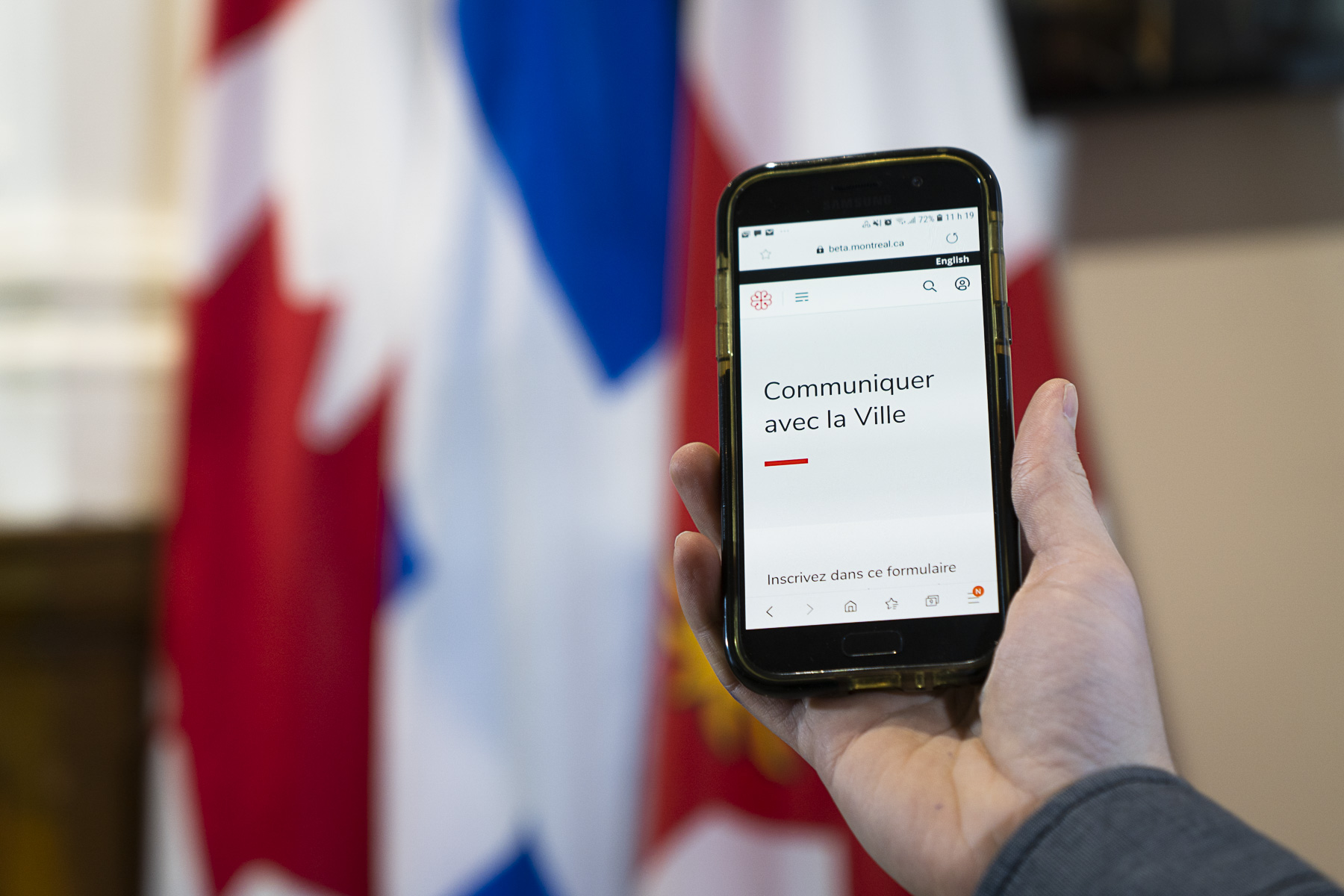 site web Montréal 5G