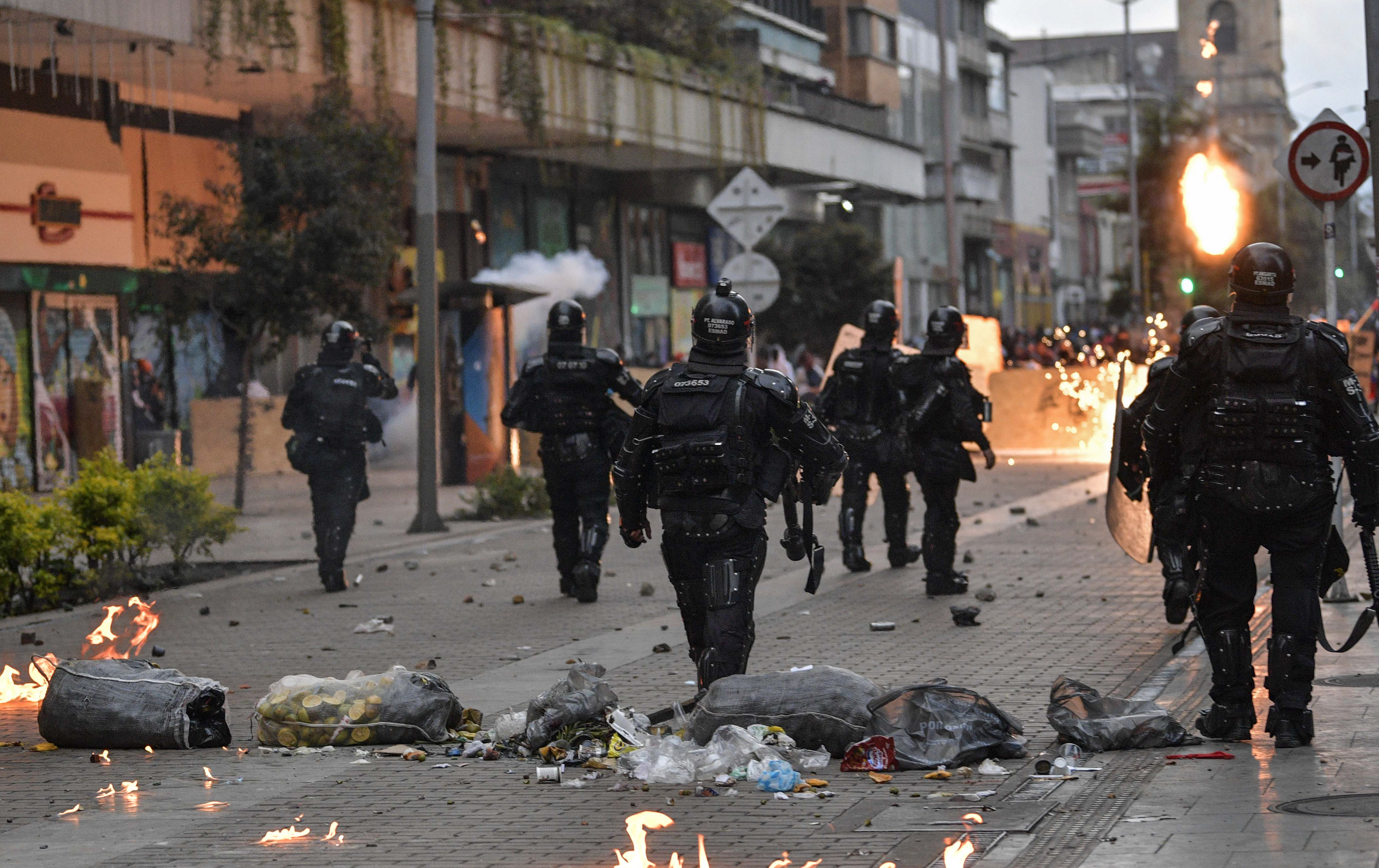 manifestations Colombie