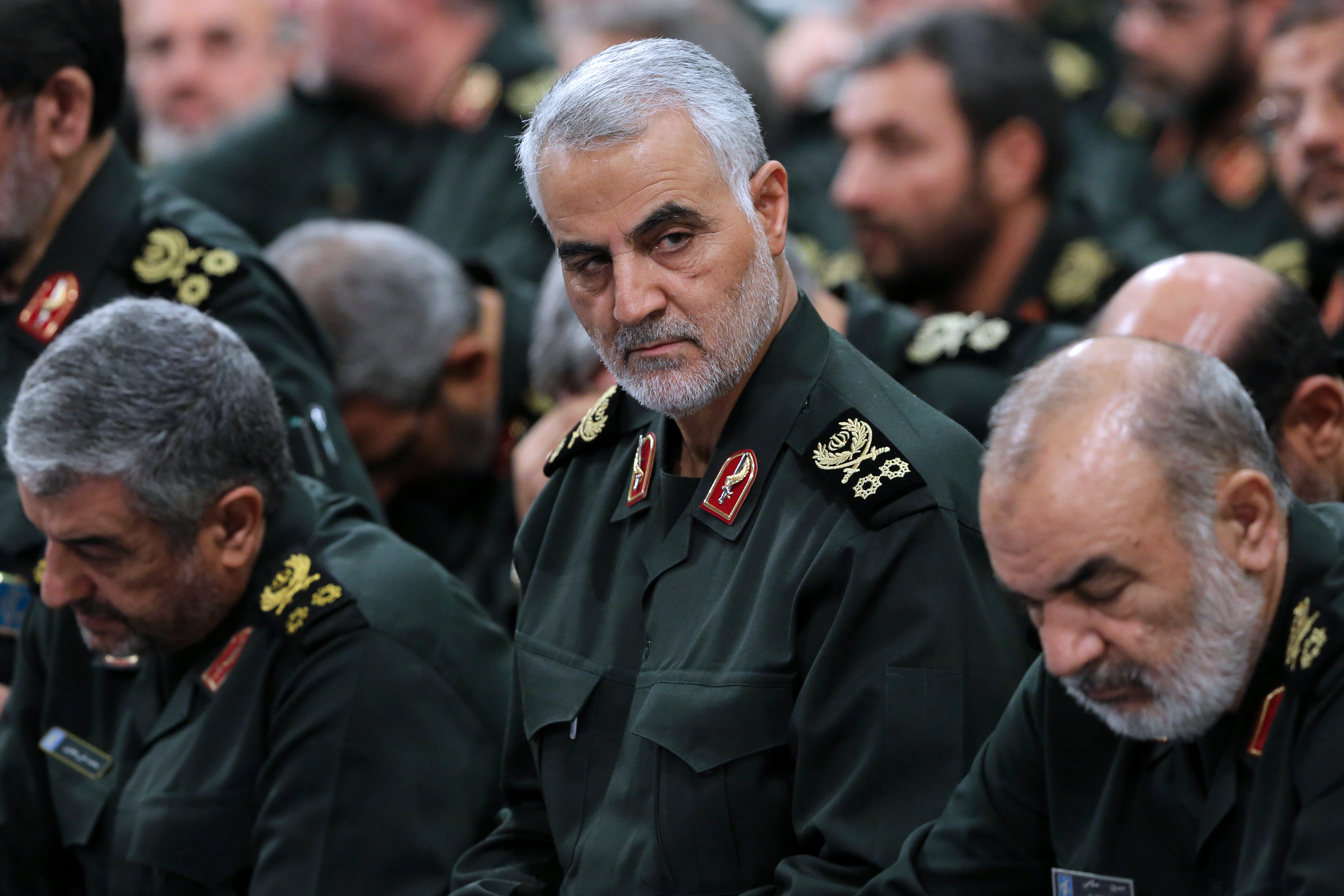 Le général iranien Qassem Soleimani, mort le 3 janvier dans un raid américain en Irak.