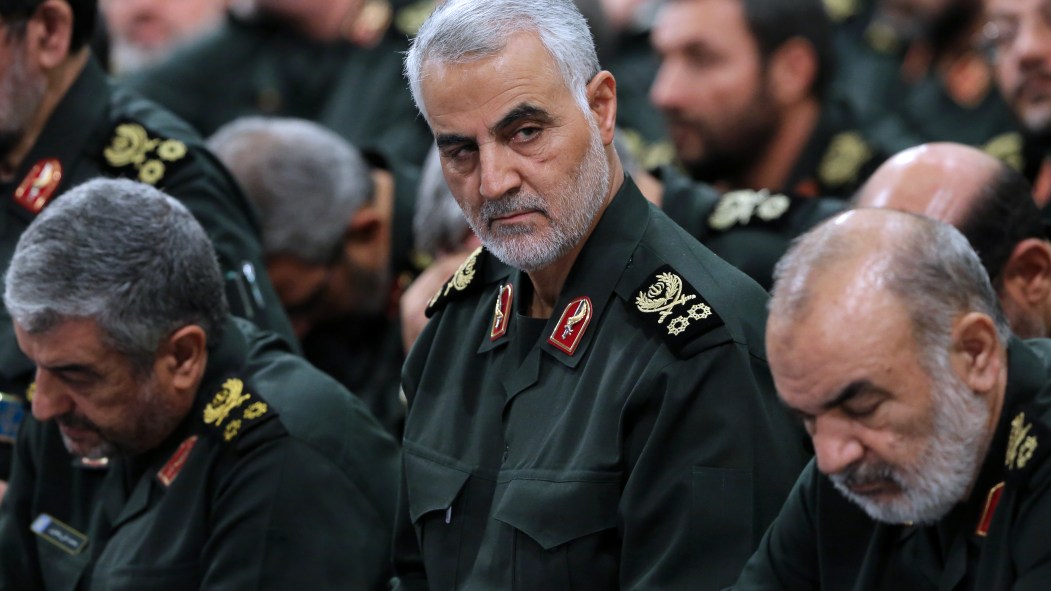 Le général iranien Qassem Soleimani, mort le 3 janvier dans un raid américain en Irak.