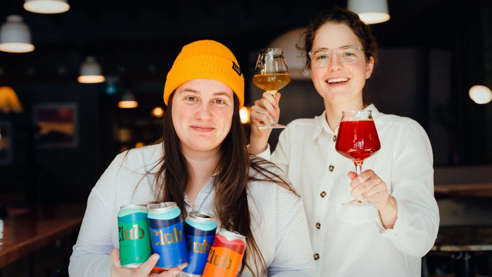 Claudie Gravel-Niquet et sa collègue Vivianne Loranger, fondatrices de Club Kombucha.