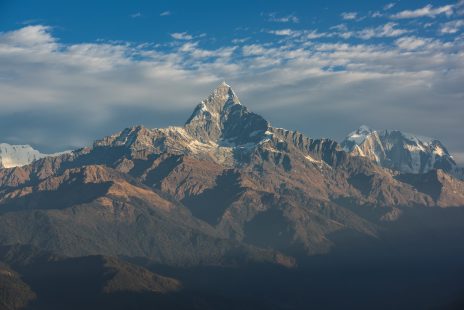 La chaîne montagneuse de l'Himalaya