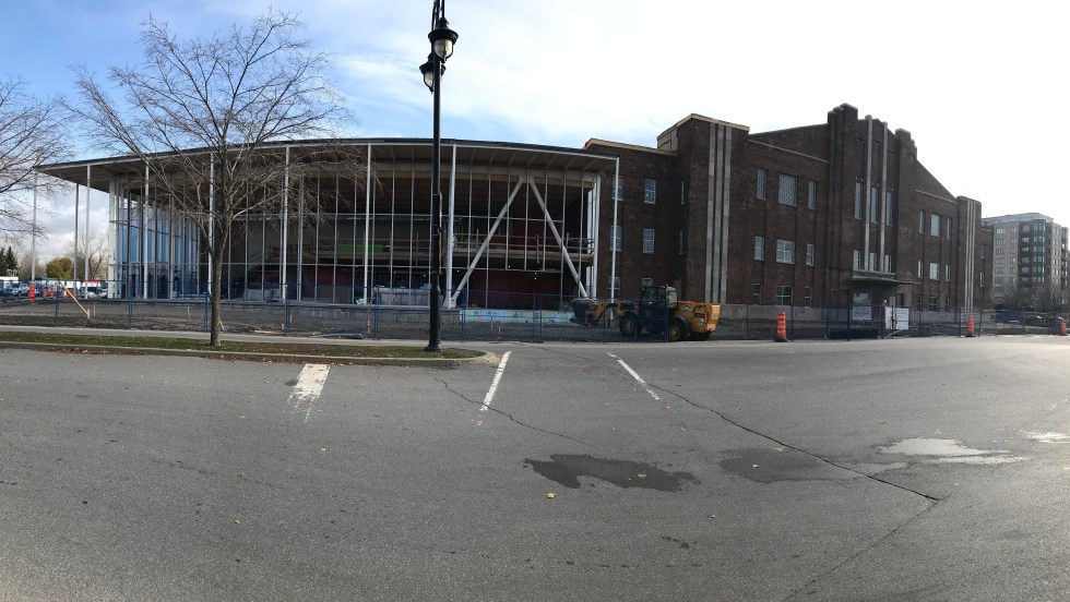 Bâtisse extérieure de l'Auditorium de Verdun.