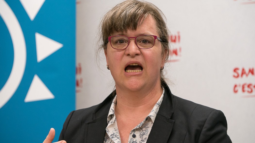 Gabrielle Bouchard, présidente de la Fédération des femmes du Québec (FFQ)