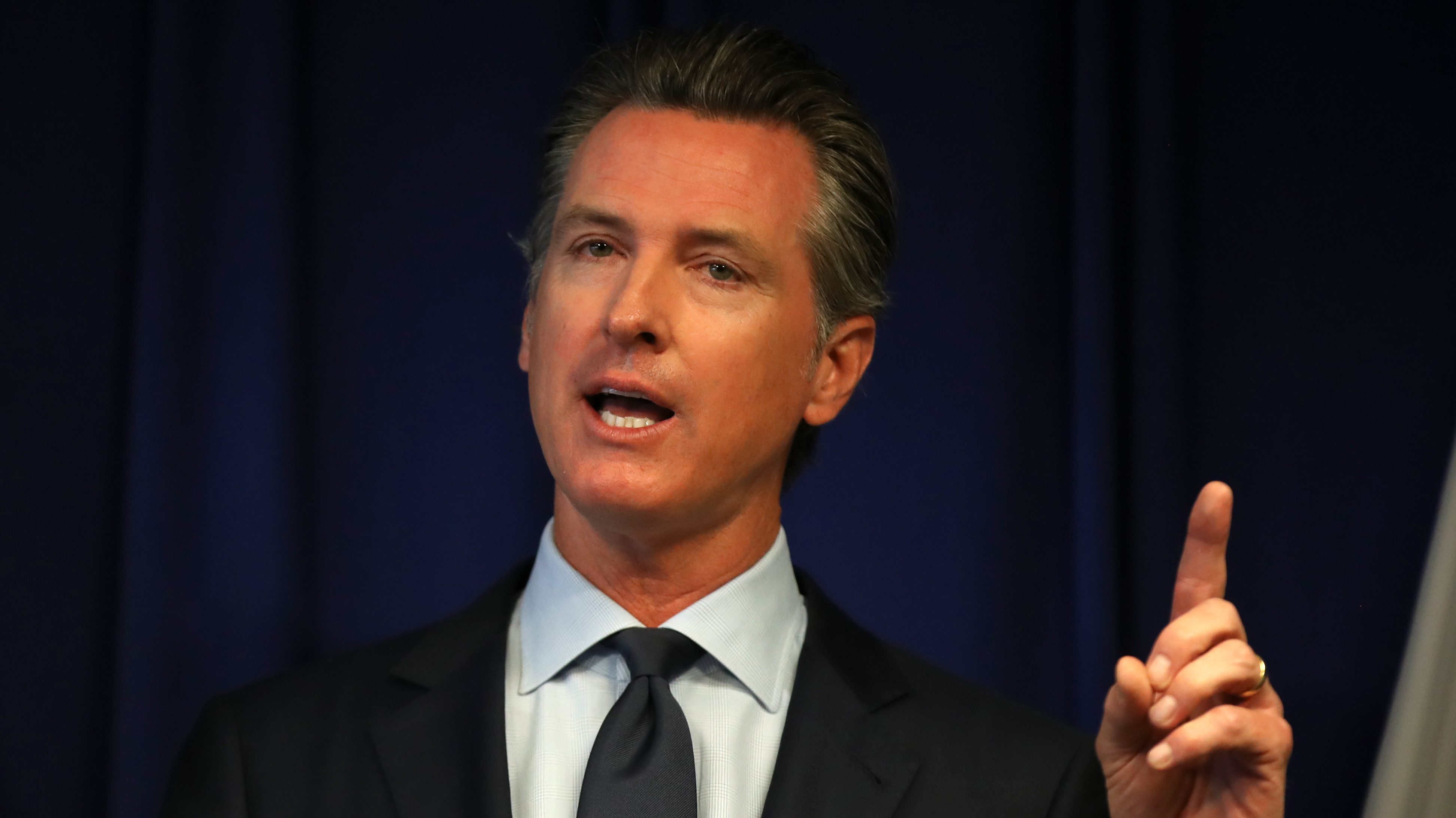 sans-abris Californie gouverneur Gavin Newsom