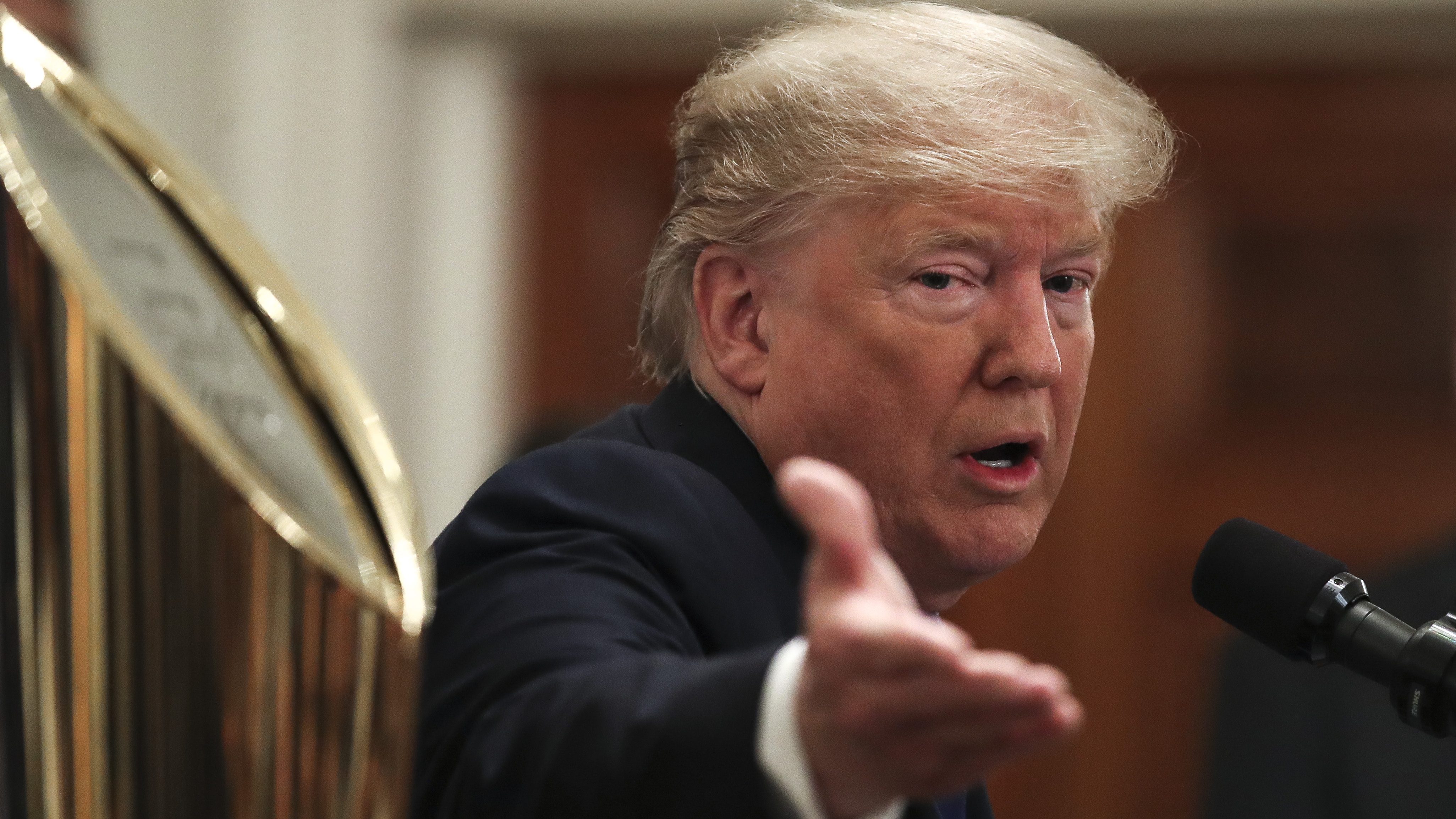 destitution Donald Trump