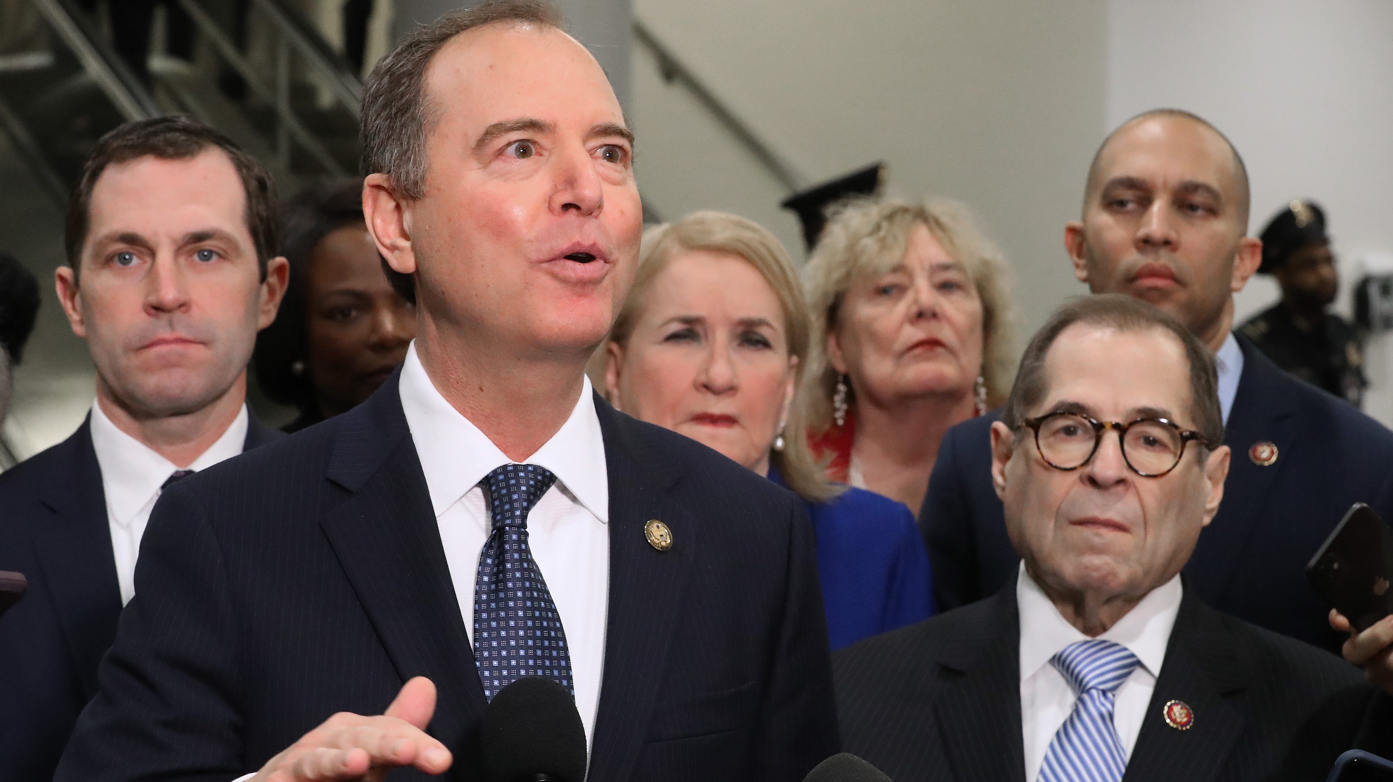 Trump fait face à là,accusation dans son procès en destitution