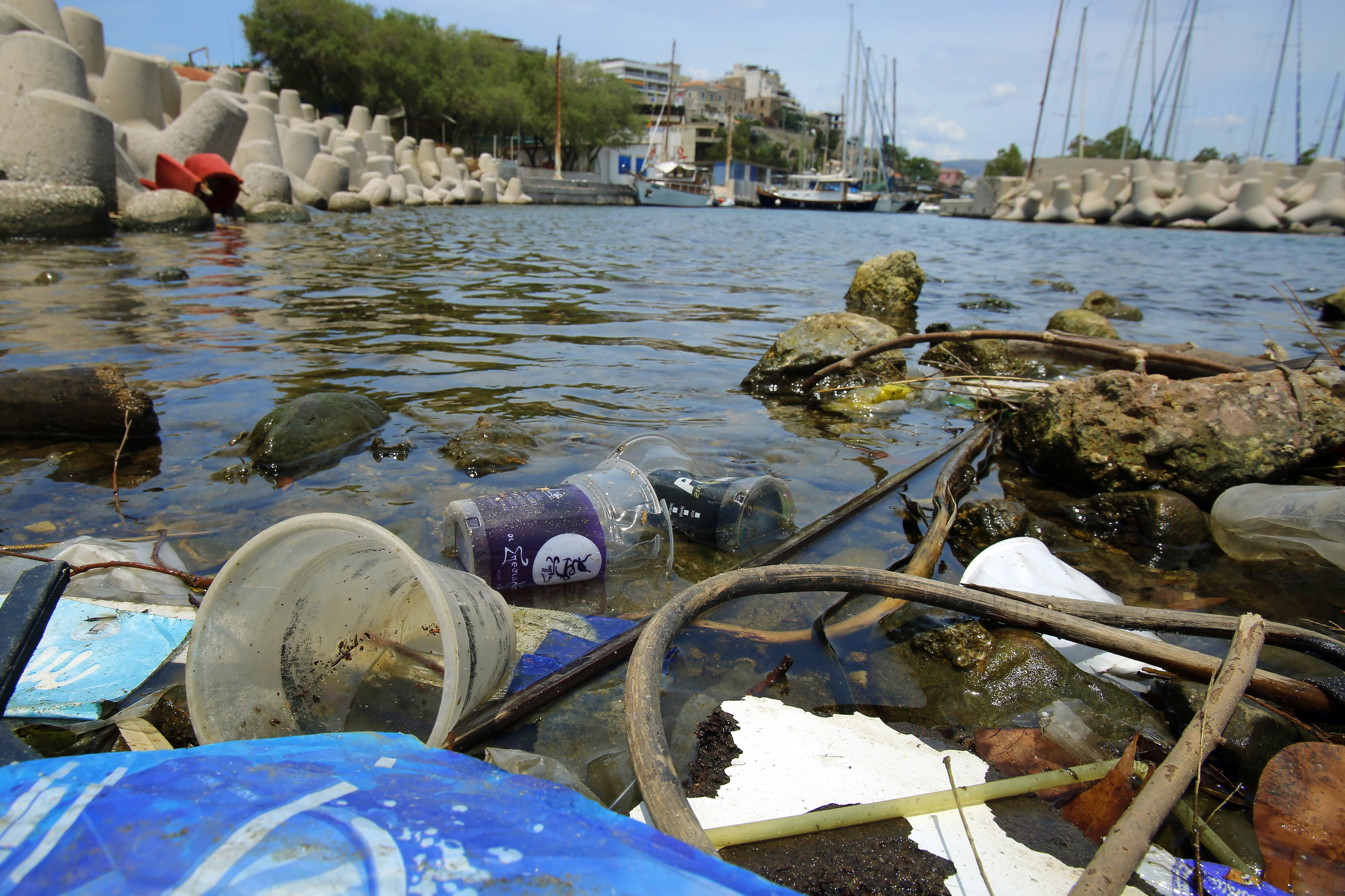 plastique à usage unique