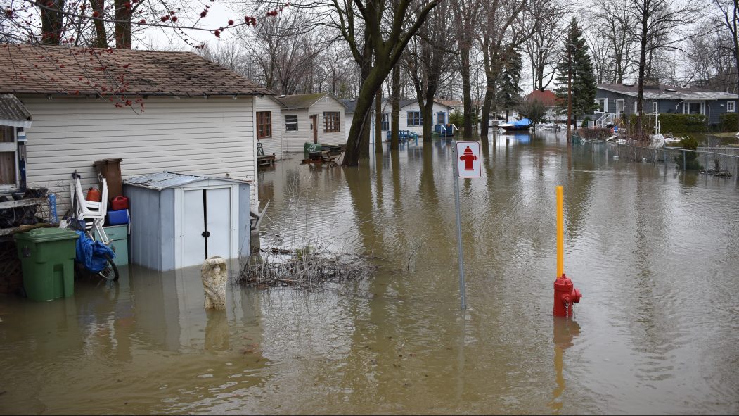 Certaines portions de Montréal avait écopé lors des inondations de 2019.