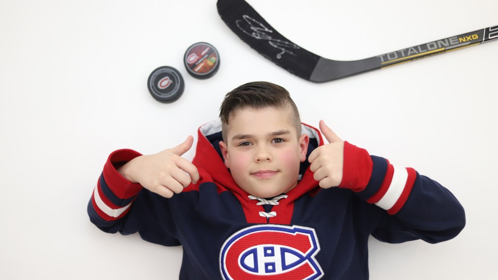 Lucas Sousa, partisan Canadien de Montréal