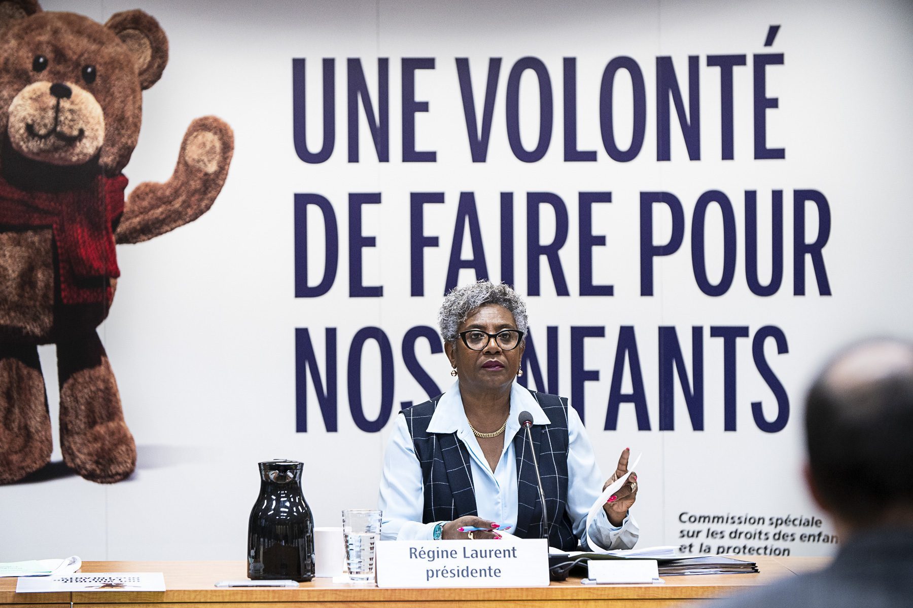 Régine Laurent, qui préside la Commission Laurent sur les droits des enfants et la protection de la jeunesse