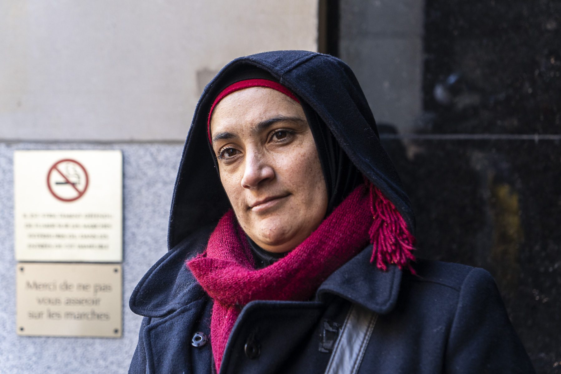 Zaina Almoustafa fait une demande de parrainage de réfugiés pour sa soeur.
