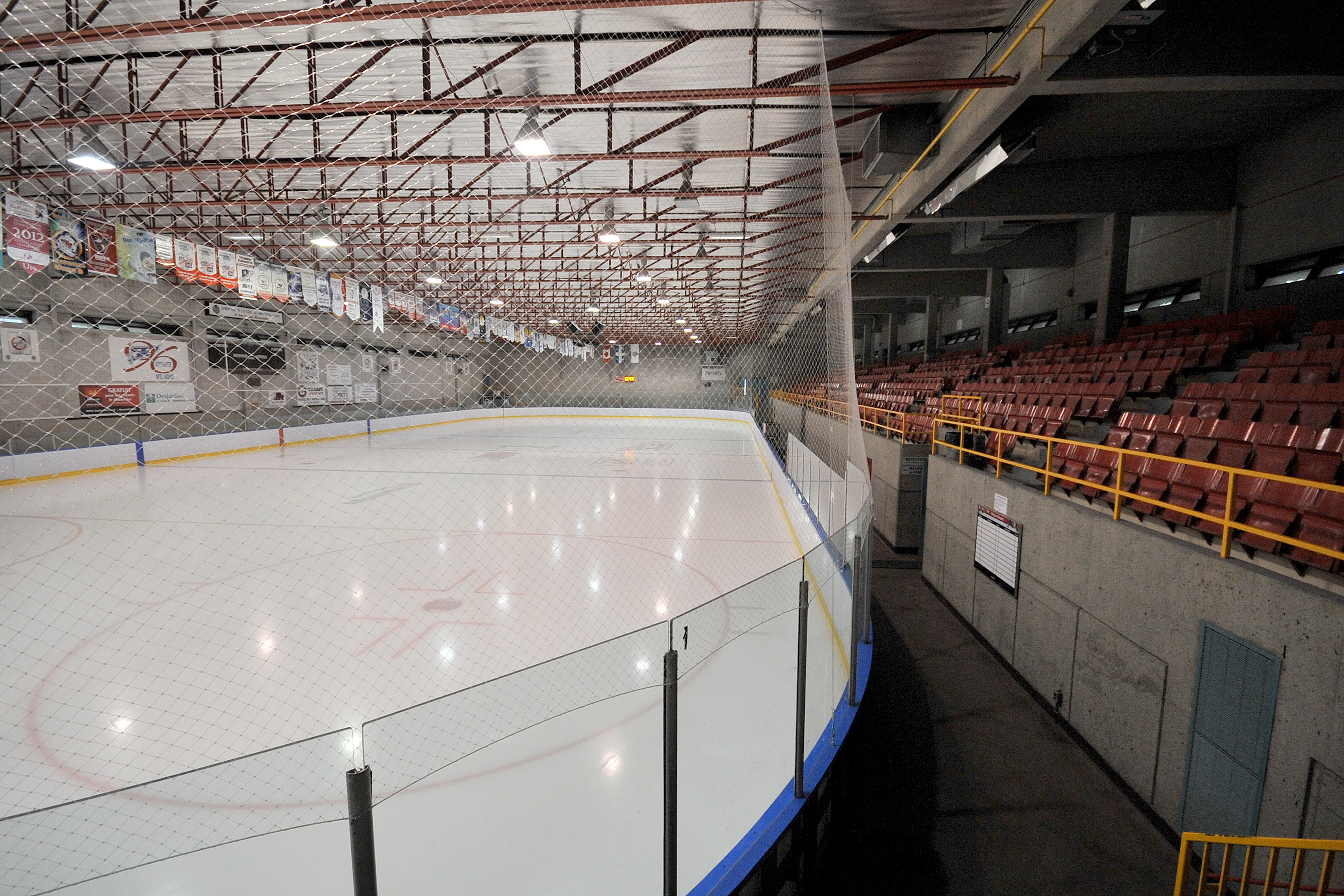 L'aréna Fleury, à Montréal-Nord