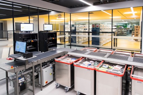 Robot de tri automatisé de la bibliothàque Ahuntsic